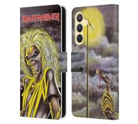 Head Case Designs sous Licence Officielle Iron Maiden Killers Couvertures D'Album Étui Portefeuille en Cuir Compatible avec Samsung Galaxy S23 FE 5G