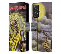 Head Case Designs sous Licence Officielle Iron Maiden Killers Couvertures D'Album Étui Portefeuille en Cuir Compatible avec Samsung Galaxy A53 5G (2022)