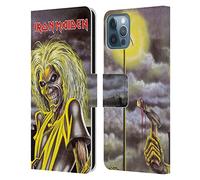 Head Case Designs sous Licence Officielle Iron Maiden Killers Couvertures D'Album Étui Portefeuille en Cuir Compatible avec Apple iPhone 12 / iPhone 12 Pro