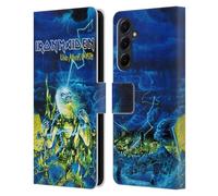 Head Case Designs sous Licence Officielle Iron Maiden Live After Death Tours Coque en Cuir à Portefeuille Compatible avec Samsung Galaxy A55 5G