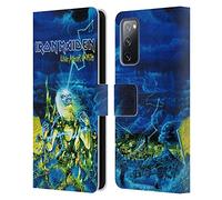 Head Case Designs sous Licence Officielle Iron Maiden Live After Death Tours Coque en Cuir à Portefeuille Compatible avec Samsung Galaxy S20 FE / 5G