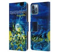 Head Case Designs sous Licence Officielle Iron Maiden Live After Death Tours Étui Portefeuille en Cuir Compatible avec Apple iPhone 12 / iPhone 12 Pro