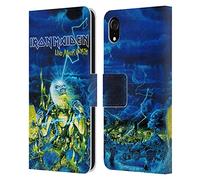 Head Case Designs sous Licence Officielle Iron Maiden Live After Death Tours Étui Portefeuille en Cuir Compatible avec Apple iPhone XR