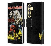 Head Case Designs sous Licence Officielle Iron Maiden NOTB Couvertures D'Album Étui Portefeuille en Cuir Compatible avec Samsung Galaxy S24 5G