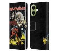 Head Case Designs sous Licence Officielle Iron Maiden NOTB Couvertures D'Album Étui Portefeuille en Cuir Compatible avec Apple iPhone 17