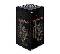 Head Case Designs sous Licence Officielle Iron Maiden Senjutsu Couverture d'Album Art Graphique Vinyle Autocollant De Jeu Peau Autocollant Couverture Compatible avec Xbox Series X Console
