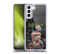Head Case Designs sous Licence Officielle Iron Maiden Somewhere Couvertures D'Album Coque en Gel [Protection de Qualité Militaire] Compatible avec Samsung Galaxy S21 5G Et Compatible avec MagSafe