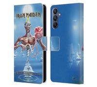 Head Case Designs sous Licence Officielle Iron Maiden SSOSS Couvertures D'Album Étui Portefeuille en Cuir Compatible avec Samsung Galaxy A15