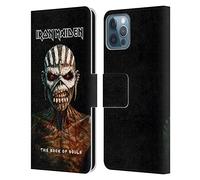 Head Case Designs sous Licence Officielle Iron Maiden The Book of Souls Couvertures D'Album Étui Portefeuille en Cuir Compatible avec Apple iPhone 12 / iPhone 12 Pro