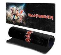 Head Case Designs sous Licence Officielle Iron Maiden The Trooper Art Graphique 23.62 x 11.81 x 0.12 inches (600 x 300 mm) - L Tapis De Souris pour Jeux Bureau PC Clavier