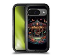 Head Case Designs sous Licence Officielle JK Stewart Carrousel Dark Knight Garden Graphismes Étui Antichoc Ultra-Blindé Compatible avec Google Pixel 9 / Pixel 9 Pro
