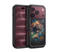 Head Case Designs sous Licence Officielle JK Stewart Fox Art Étui Antichoc Ultra-Blindé Compatible avec Apple iPhone 18 Pro Max