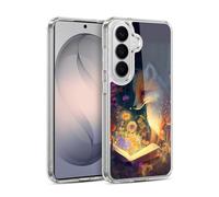 Head Case Designs sous Licence Officielle JK Stewart Fox Reading Art Coque en Gel [Protection de Qualité Militaire] Compatible avec Samsung Galaxy S26