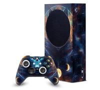Head Case Designs Sous Licence Officielle Jonas "JoJoesArt" Jödicke Dreamcatcher Wolf Art Mix Enveloppement De Console De Jeu Et Skins Pour Manette compatible avec Xbox Series S Console & Controller Bundle