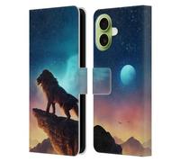 Head Case Designs sous Licence Officielle Jonas JoJoesArt Jödicke Libre comme Un Oiseau Grand Chats Étui Portefeuille en Cuir Compatible avec Apple iPhone 17