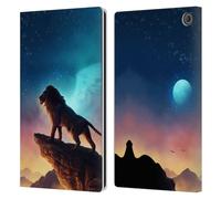 Head Case Designs sous Licence Officielle Jonas JoJoesArt Jödicke Libre comme Un Oiseau Grand Chats Étui Portefeuille en Cuir Compatible avec Amazon Fire Max 11 2023