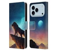 Head Case Designs sous Licence Officielle Jonas JoJoesArt Jödicke Libre comme Un Oiseau Grand Chats Étui Portefeuille en Cuir Compatible avec Apple iPhone 17 Pro