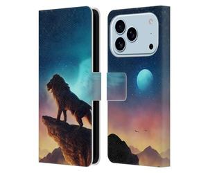 Head Case Designs sous Licence Officielle Jonas JoJoesArt Jödicke Libre comme Un Oiseau Grand Chats Étui Portefeuille en Cuir Compatible avec Apple iPhone 17 Pro