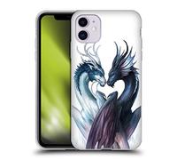 Head Case Designs sous Licence Officielle Jonas JoJoesArt Jödicke Yin Et Dragons Yang Faune Et Flore 2 Coque en Gel [Protection de Qualité Militaire] Compatible avec Apple iPhone 11