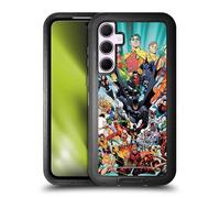 Head Case Designs sous Licence Officielle Justice League DC Comics #100 Variante Art Bande dessinée Teen Titans Étui Antichoc Ultra-Blindé Compatible avec Samsung Galaxy A35 5G