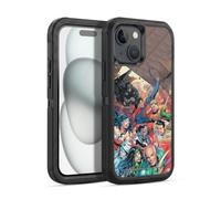 Head Case Designs sous Licence Officielle Justice League DC Comics #34 Group Couvertures de Bande dessinée Étui Antichoc Ultra-Blindé Compatible avec Apple iPhone 15
