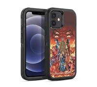 Head Case Designs sous Licence Officielle Justice League DC Comics #4 Sons of Trigon Art Bande dessinée Teen Titans Étui Antichoc Ultra-Blindé Compatible avec Apple iPhone 12 / iPhone 12 Pro