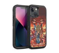 Head Case Designs sous Licence Officielle Justice League DC Comics #4 Sons of Trigon Art Bande dessinée Teen Titans Étui Antichoc Ultra-Blindé Compatible avec Apple iPhone 13