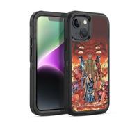Head Case Designs sous Licence Officielle Justice League DC Comics #4 Sons of Trigon Art Bande dessinée Teen Titans Étui Antichoc Ultra-Blindé Compatible avec Apple iPhone 14
