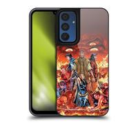 Head Case Designs sous Licence Officielle Justice League DC Comics #4 Sons of Trigon Art Bande dessinée Teen Titans Coque en Gel renforcée [Qualité Militaire] Compatible avec Samsung Galaxy A15