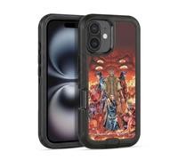 Head Case Designs sous Licence Officielle Justice League DC Comics #4 Sons of Trigon Art Bande dessinée Teen Titans Étui Antichoc Ultra-Blindé Compatible avec Apple iPhone 16