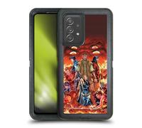 Head Case Designs sous Licence Officielle Justice League DC Comics #4 Sons of Trigon Art Bande dessinée Teen Titans Étui Antichoc Ultra-Blindé Compatible avec Galaxy A52 / A52s / 5G (2021)