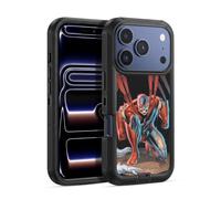 Head Case Designs sous Licence Officielle Justice League DC Comics #5 Hawk & Dove Art Bande dessinée Teen Titans Étui Antichoc Ultra-Blindé Compatible avec Apple iPhone 17 Pro Max