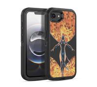 Head Case Designs sous Licence Officielle Justice League DC Comics #8 Raven Art Bande dessinée Teen Titans Étui Antichoc Ultra-Blindé Compatible avec Apple iPhone 16e / iPhone 17e
