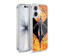 Head Case Designs sous Licence Officielle Justice League DC Comics #8 Raven Art Bande dessinée Teen Titans Coque en Gel [Qualité Militaire] Compatible avec Apple iPhone 17 Et Compatible avec MagSafe