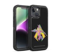 Head Case Designs sous Licence Officielle Justice League DC Comics Aquaman Icônes Électriques Foncés Étui Antichoc Ultra-Blindé Compatible avec Apple iPhone 14