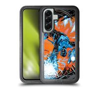 Head Case Designs sous Licence Officielle Justice League DC Comics Blue Beetle Autres Membres Bande dessinée Étui Antichoc Ultra-Blindé Compatible avec Samsung Galaxy A56 5G