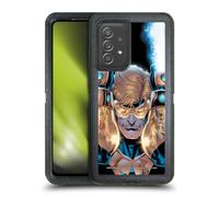 Head Case Designs sous Licence Officielle Justice League DC Comics Booster Gold Autres Membres Bande dessinée Étui Antichoc Ultra-Blindé Compatible avec Galaxy A52 / A52s / 5G (2021)