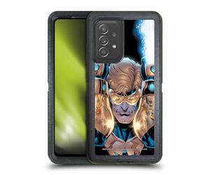 Head Case Designs sous Licence Officielle Justice League DC Comics Booster Gold Autres Membres Bande dessinée Étui Antichoc Ultra-Blindé Compatible avec Galaxy A52 / A52s / 5G (2021)