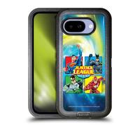 Head Case Designs sous Licence Officielle Justice League DC Comics Box Équipe Suprême Étui Antichoc Ultra-Blindé Compatible avec Google Pixel 9A