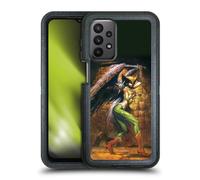 Head Case Designs sous Licence Officielle Justice League DC Comics Brightest Day #8 Hawkgirl Hawkman Comic Art Étui Antichoc Ultra-Blindé Compatible avec Samsung Galaxy A23 / 5G (2022)