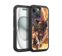 Head Case Designs sous Licence Officielle Justice League DC Comics Chevaliers démoniaques d'Etrigan Art De La Bande Dessinée Sombre Étui Antichoc Ultra-Blindé Compatible avec Apple iPhone 15