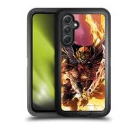 Head Case Designs sous Licence Officielle Justice League DC Comics Chevaliers démoniaques d'Etrigan Art De La Bande Dessinée Sombre Étui Antichoc Ultra-Blindé Compatible avec Samsung Galaxy A54 5G