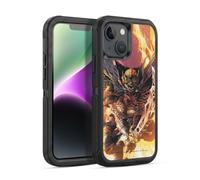 Head Case Designs sous Licence Officielle Justice League DC Comics Chevaliers démoniaques d'Etrigan Art De La Bande Dessinée Sombre Étui Antichoc Ultra-Blindé Compatible avec Apple iPhone 14