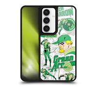 Head Case Designs sous Licence Officielle Justice League DC Comics Classic Pattern Green Arrow Comic Art Coque en Gel renforcée [Protection de Qualité Militaire] Compatible avec Samsung Galaxy S24 5G