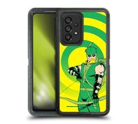 Head Case Designs sous Licence Officielle Justice League DC Comics Classique Art De La Bande Dessinée Flèche Verte Étui Antichoc Ultra-Blindé Compatible avec Samsung Galaxy A53 5G (2022)