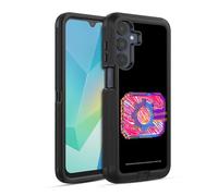 Head Case Designs sous Licence Officielle Justice League DC Comics Cyborg Icônes Électriques Foncés Étui Antichoc Ultra-Blindé Compatible avec Samsung Galaxy A16 5G