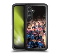 Head Case Designs sous Licence Officielle Justice League DC Comics Dark Nights Métal #3 Couverture de Bande dessinée Cyborg Étui Antichoc Ultra-Blindé Compatible avec Samsung Galaxy A54 5G