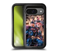 Head Case Designs sous Licence Officielle Justice League DC Comics Dark Nights Métal #3 Couverture de Bande dessinée Cyborg Étui Antichoc Ultra-Blindé Compatible avec Google Pixel 9 / Pixel 9 Pro