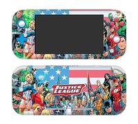 Head Case Designs sous Licence Officielle Justice League DC Comics De l'Amérique #1 Couvertures de Bande dessinée Vinyle Autocollant De Jeu Peau Autocollant Compatible avec Nintendo Switch Lite