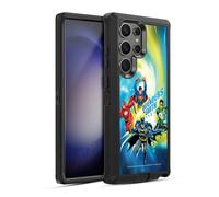 Head Case Designs sous Licence Officielle Justice League DC Comics Defenders of Earth Équipe Suprême Étui Antichoc Ultra-Blindé Compatible avec Samsung Galaxy S23 Ultra 5G